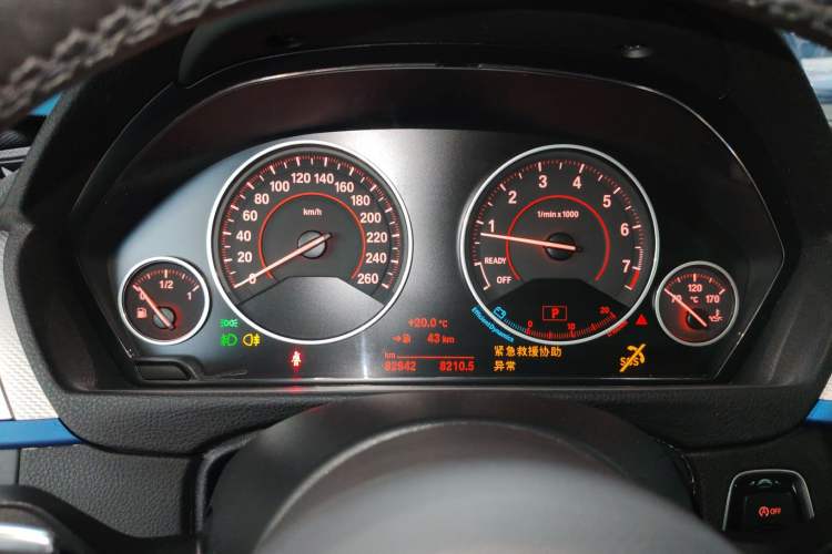 Used BMW 4 Series 2017 425i Gran Coupe Leading Model with M Sport Package Instrument Cluster