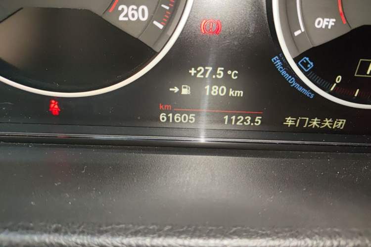 Used BMW 4 Series 2017 425i M Sport Package Odometer Close Up
