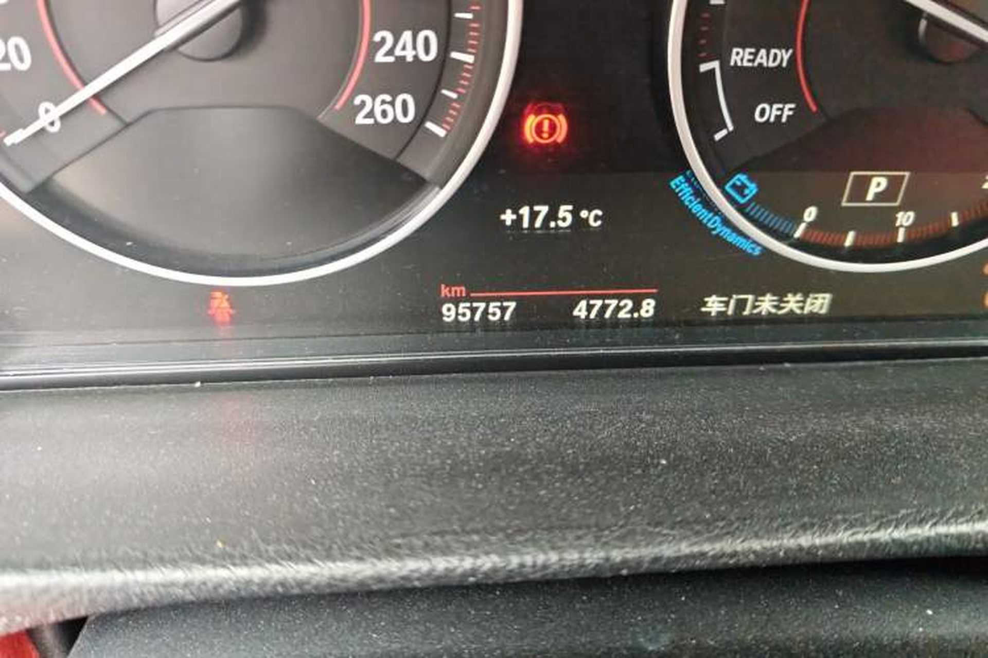 Used BMW 4 Series 2017 425i Convertible M Sport Package Odometer Close Up