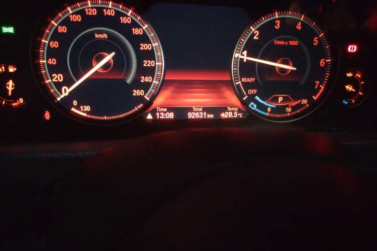 Used BMW 4 Series 2017 440i xDrive Gran Coupe M Sport Package Odometer Close Up