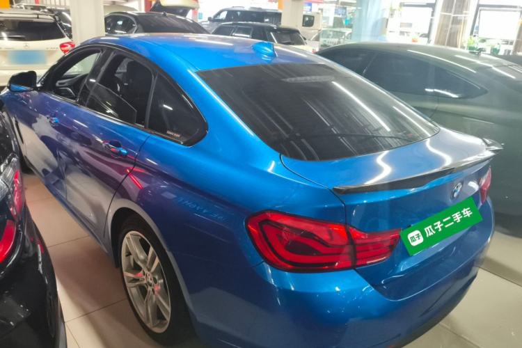 Used BMW 4 Series 2017 425i Gran Coupe Leading Model with M Sport Package Rear Left 45 Deg