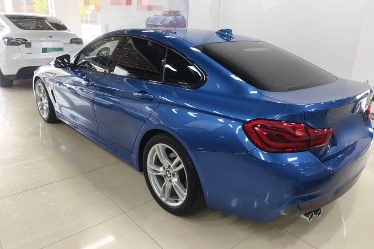 Used BMW 4 Series 2017 425i Gran Coupe Luxury M Sport Package Rear Left 45 Deg