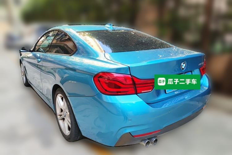 Used BMW 4 Series 2017 425i M Sport Package Rear Left 45 Deg