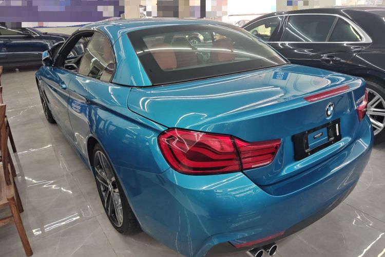 Used BMW 4 Series 2017 425i Convertible M Sport Package Rear Left 45 Deg