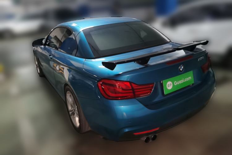 Used BMW 4 Series 2017 425i Convertible M Sport Package Rear Left 45 Deg