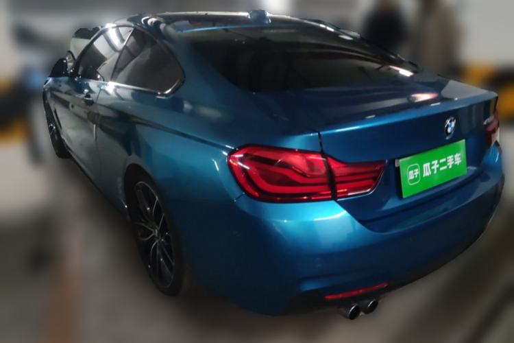 Used BMW 4 Series 2017 425i M Sport Package Rear Left 45 Deg