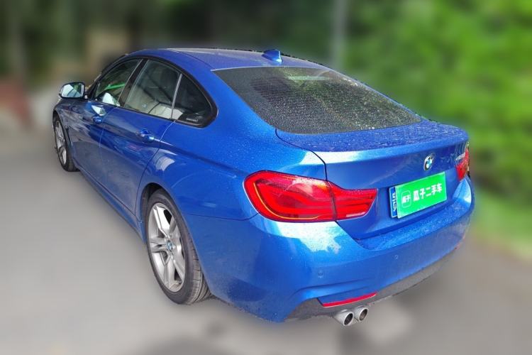 Used BMW 4 Series 2017 425i Gran Coupe Luxury M Sport Package Rear Left 45 Deg