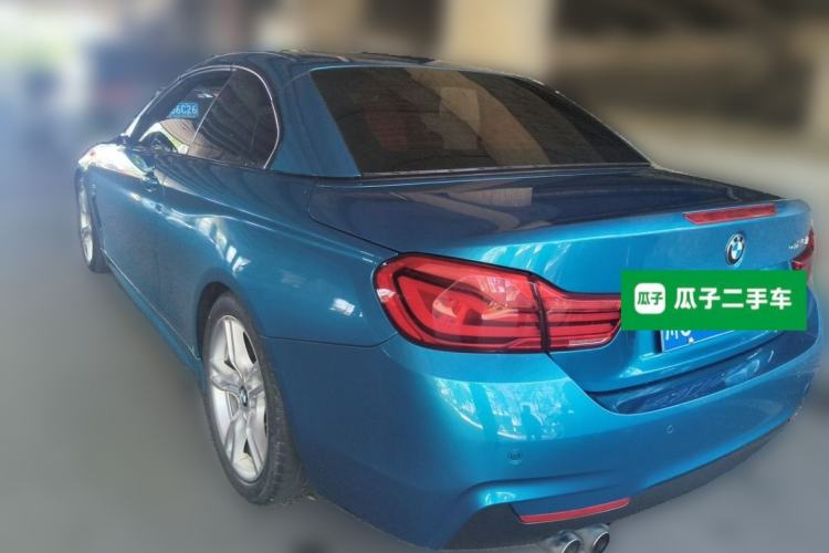 Used BMW 4 Series 2017 425i Convertible M Sport Package Rear Left 45 Deg