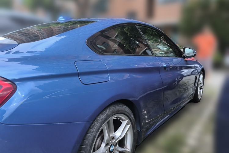 Used BMW 4 Series 2017 425i M Sport Package Rear Left 45 Deg