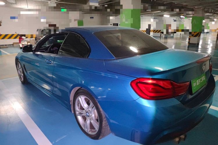Used BMW 4 Series 2017 425i Convertible M Sport Package Rear Left 45 Deg
