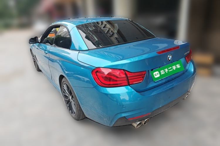 Used BMW 4 Series 2017 425i Convertible M Sport Package Rear Left 45 Deg