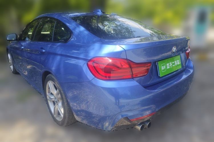 Used BMW 4 Series 2017 425i Gran Coupe Luxury M Sport Package Rear Left 45 Deg
