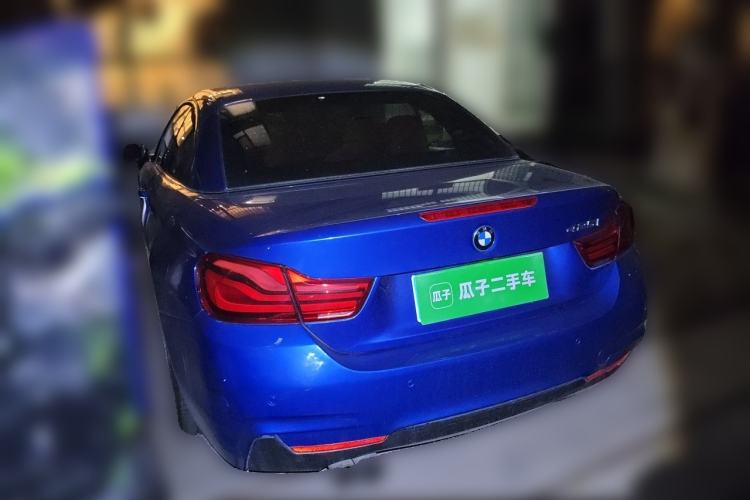 Used BMW 4 Series 2017 425i Convertible M Sport Package Rear Left 45 Deg