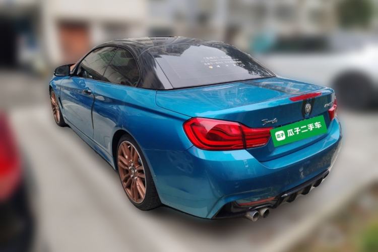 Used BMW 4 Series 2017 430i Convertible M Sport Package Rear Left 45 Deg