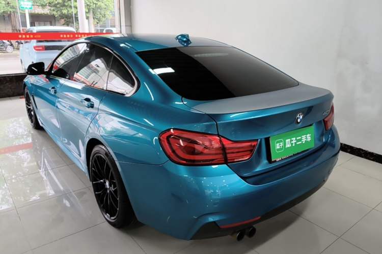 Used BMW 4 Series 2017 425i Gran Coupe Leading Model with M Sport Package Rear Left 45 Deg