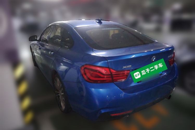 Used BMW 4 Series 2017 440i xDrive Gran Coupe M Sport Package Rear Left 45 Deg