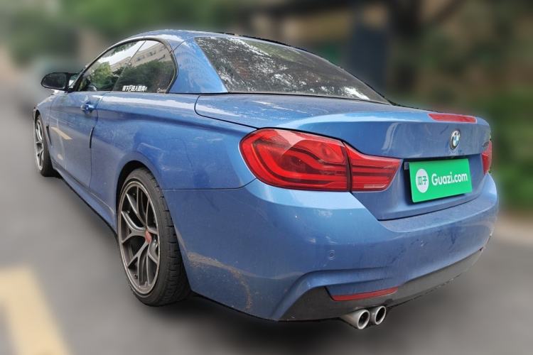 Used BMW 4 Series 2017 430i Convertible M Sport Package Rear Left 45 Deg
