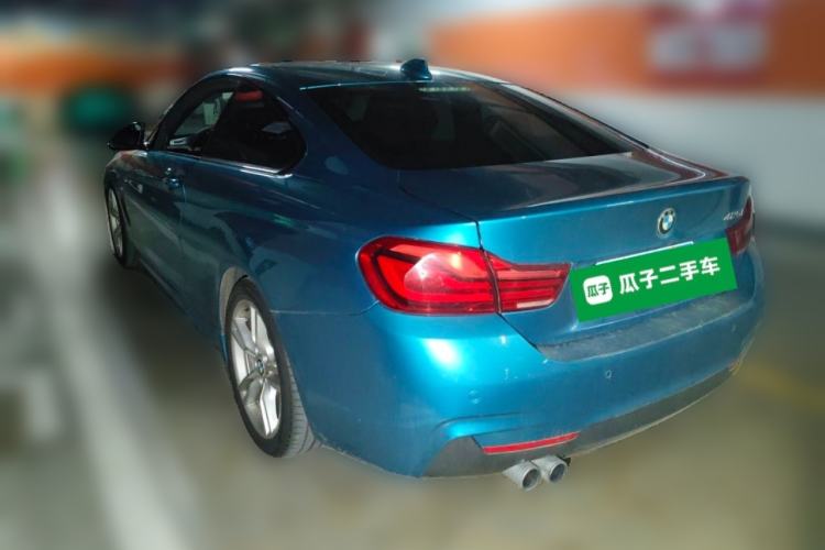Used BMW 4 Series 2017 425i M Sport Package Rear Left 45 Deg