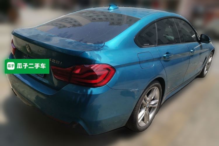 Used BMW 4 Series 2017 425i Gran Coupe Leading Model with M Sport Package Rear Right 45 Deg