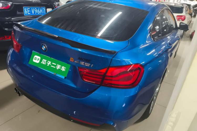 Used BMW 4 Series 2017 425i Gran Coupe Leading Model with M Sport Package Rear Right 45 Deg
