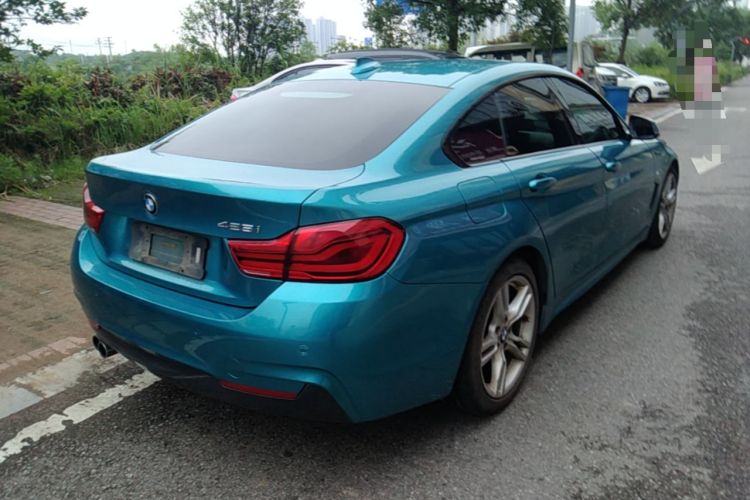 Used BMW 4 Series 2017 425i Gran Coupe Leading Model with M Sport Package Rear Right 45 Deg