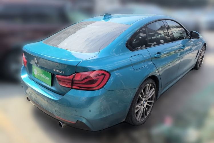 Used BMW 4 Series 2017 440i xDrive Gran Coupe M Sport Package Rear Right 45 Deg