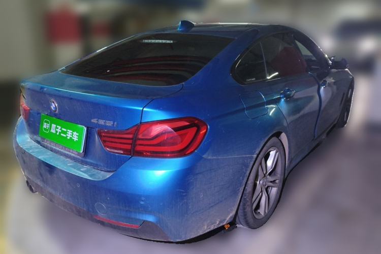 Used BMW 4 Series 2017 425i Gran Coupe Leading Model with M Sport Package Rear Right 45 Deg