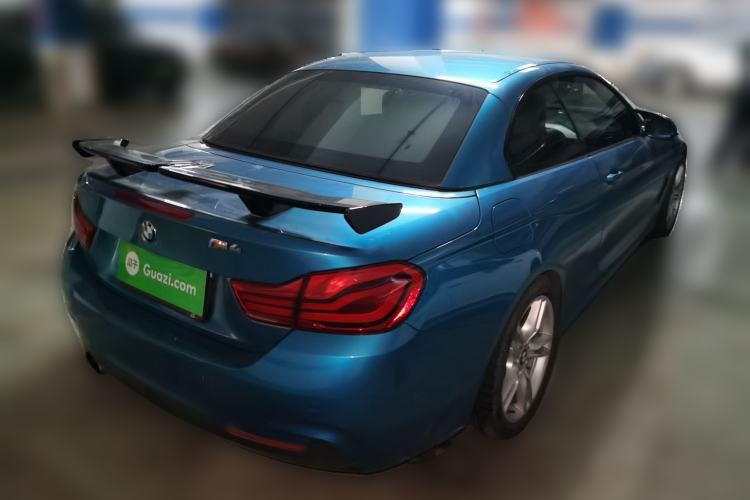 Used BMW 4 Series 2017 425i Convertible M Sport Package Rear Right 45 Deg