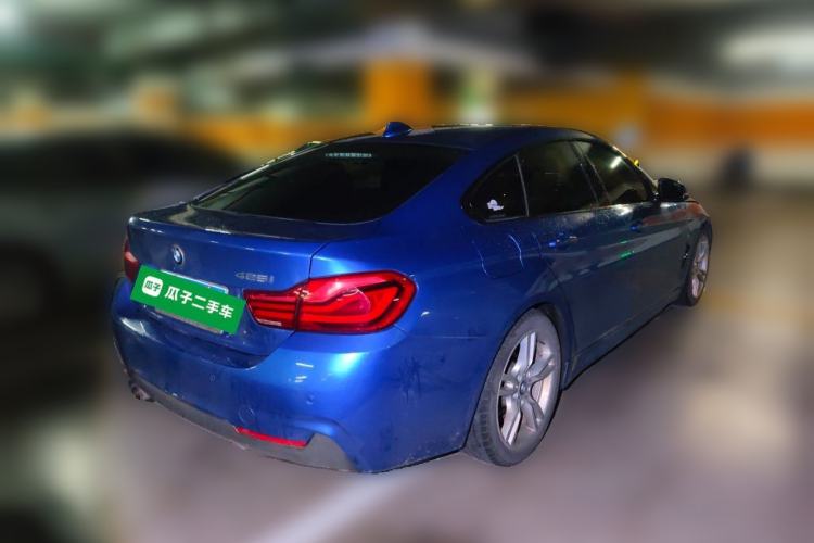 Used BMW 4 Series 2017 425i Gran Coupe Leading Model with M Sport Package Rear Right 45 Deg
