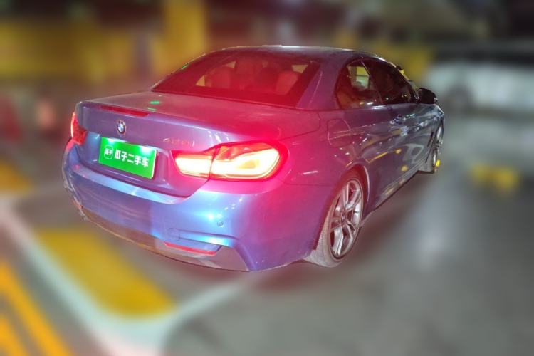 Used BMW 4 Series 2017 425i Convertible M Sport Package Rear Right 45 Deg