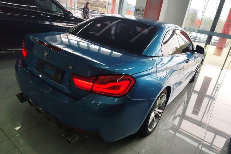 Used BMW 4 Series 2017 425i Convertible M Sport Package Rear Right 45 Deg