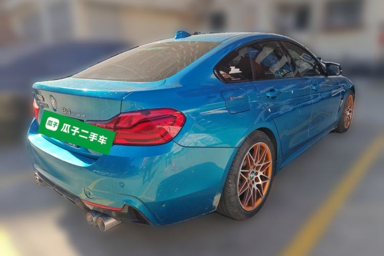 Used BMW 4 Series 2017 425i Gran Coupe Luxury M Sport Package Rear Right 45 Deg