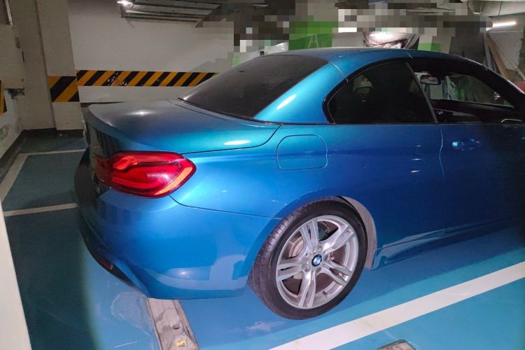 Used BMW 4 Series 2017 425i Convertible M Sport Package Rear Right 45 Deg