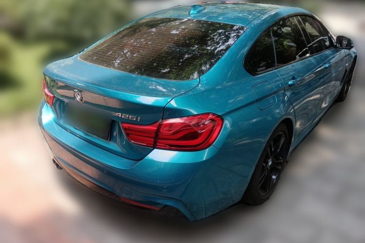 Used BMW 4 Series 2017 425i Gran Coupe Luxury M Sport Package Rear Right 45 Deg