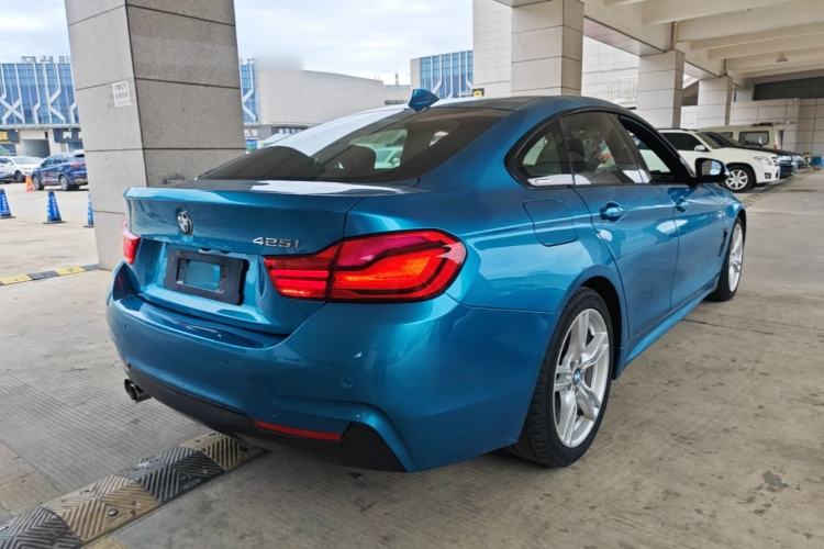 Used BMW 4 Series 2017 425i Gran Coupe Leading Model with M Sport Package Rear Right 45 Deg