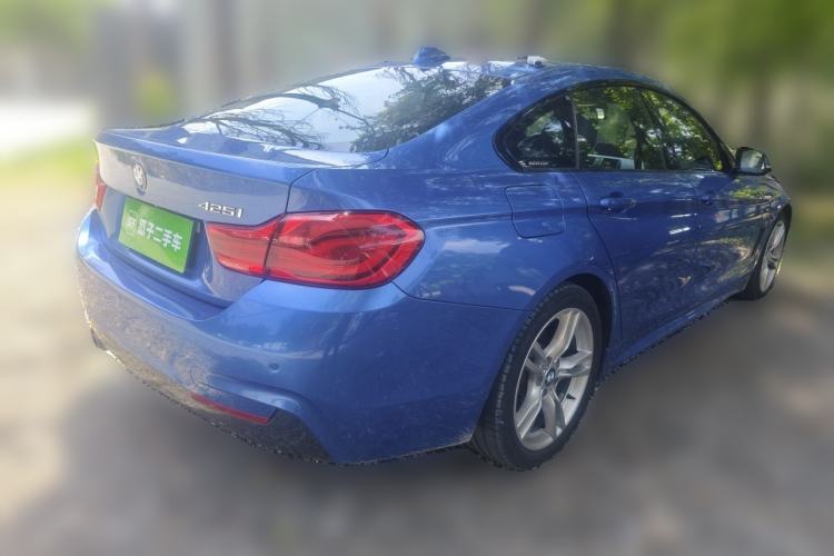 Used BMW 4 Series 2017 425i Gran Coupe Luxury M Sport Package Rear Right 45 Deg