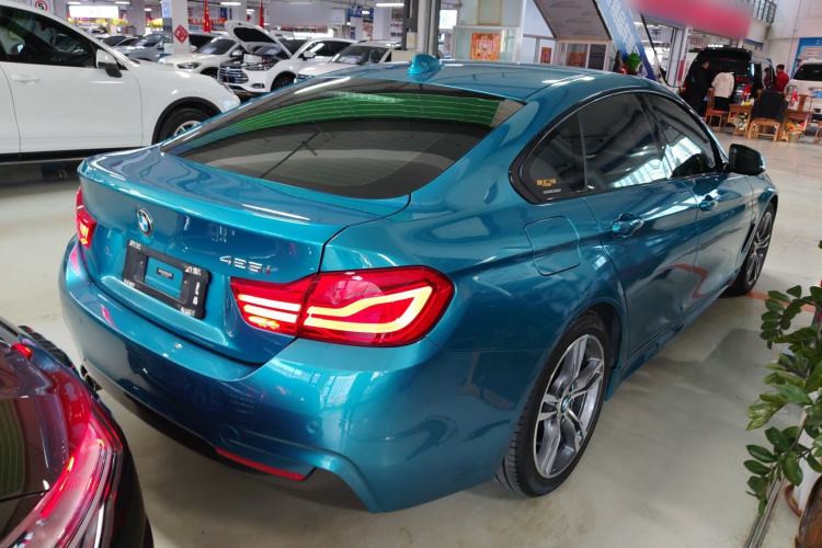 Used BMW 4 Series 2017 425i Gran Coupe Leading Model with M Sport Package Rear Right 45 Deg