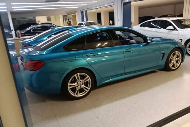 Used BMW 4 Series 2017 425i Gran Coupe Leading Model with M Sport Package Rear Right 45 Deg