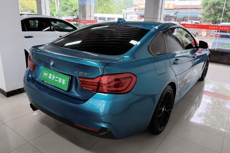 Used BMW 4 Series 2017 425i Gran Coupe Leading Model with M Sport Package Rear Right 45 Deg