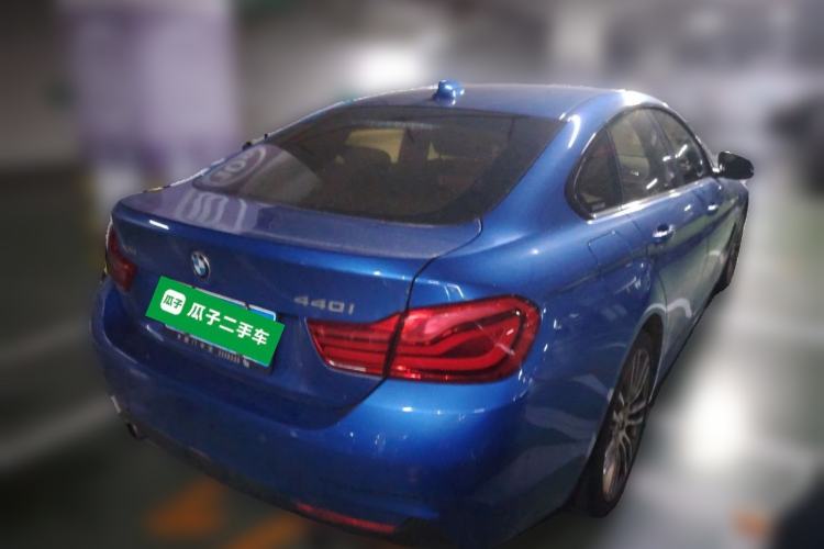 Used BMW 4 Series 2017 440i xDrive Gran Coupe M Sport Package Rear Right 45 Deg