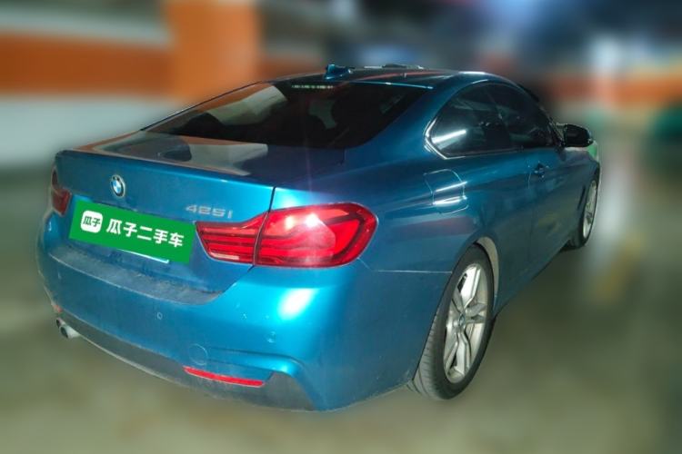 Used BMW 4 Series 2017 425i M Sport Package Rear Right 45 Deg