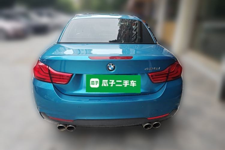 Used BMW 4 Series 2017 425i Convertible M Sport Package Rear