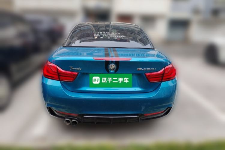 Used BMW 4 Series 2017 430i Convertible M Sport Package Rear