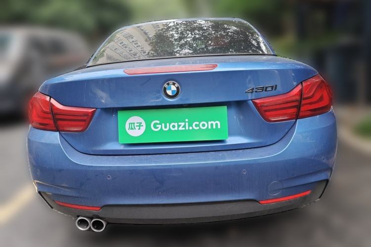 Used BMW 4 Series 2017 430i Convertible M Sport Package Rear