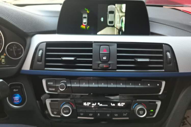 Used BMW 4 Series 2017 425i Gran Coupe Luxury M Sport Package Audio And AC Panel