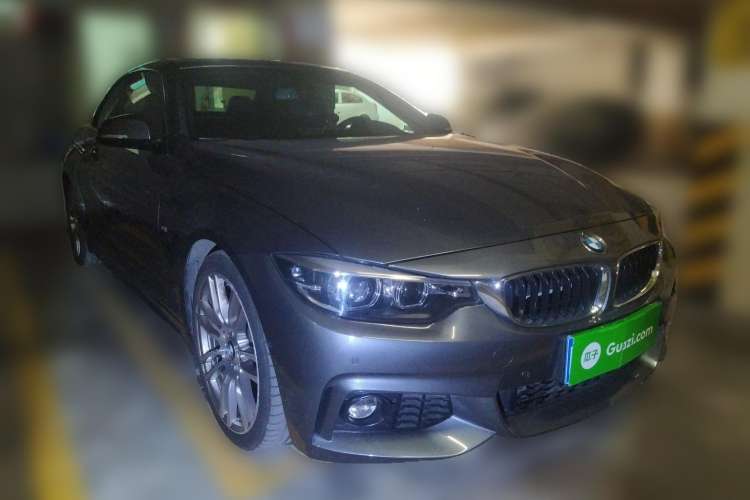 Used BMW 4 Series 2017 430i Convertible M Sport Package Front Right 45 Deg