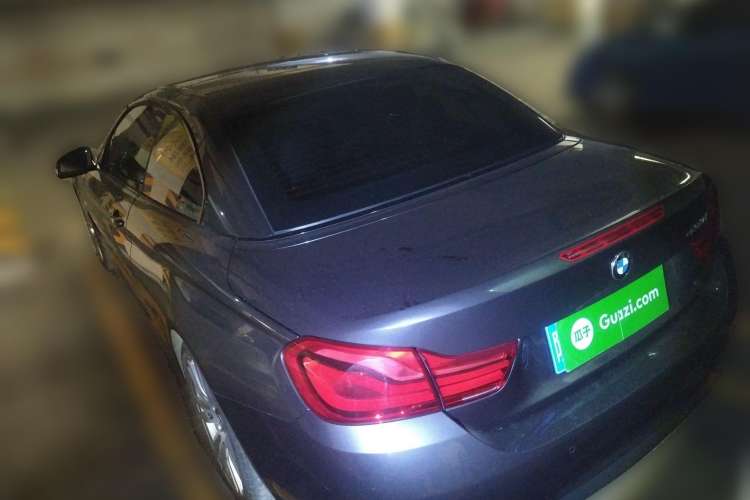 Used BMW 4 Series 2017 430i Convertible M Sport Package Rear Left 45 Deg