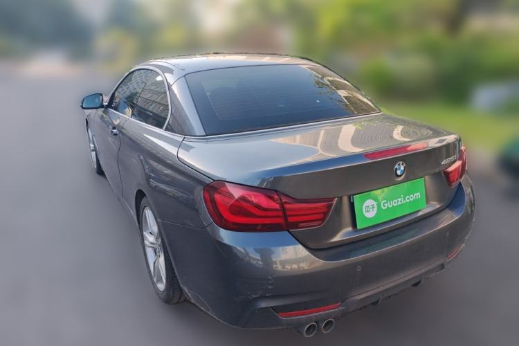 Used BMW 4 Series 2017 425i Convertible M Sport Package Rear Left 45 Deg