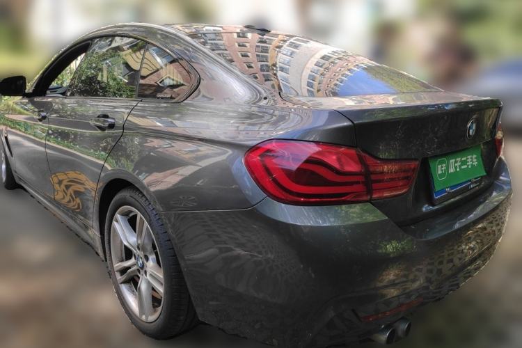 Used BMW 4 Series 2017 425i Gran Coupe Leading Model with M Sport Package Rear Left 45 Deg