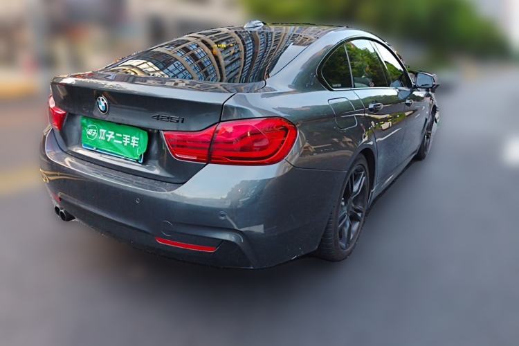 Used BMW 4 Series 2017 425i Gran Coupe Leading Model with M Sport Package Rear Right 45 Deg